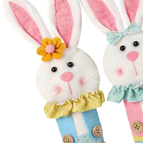 Fundas para manijas de electrodomésticos con diseño de conejo 8