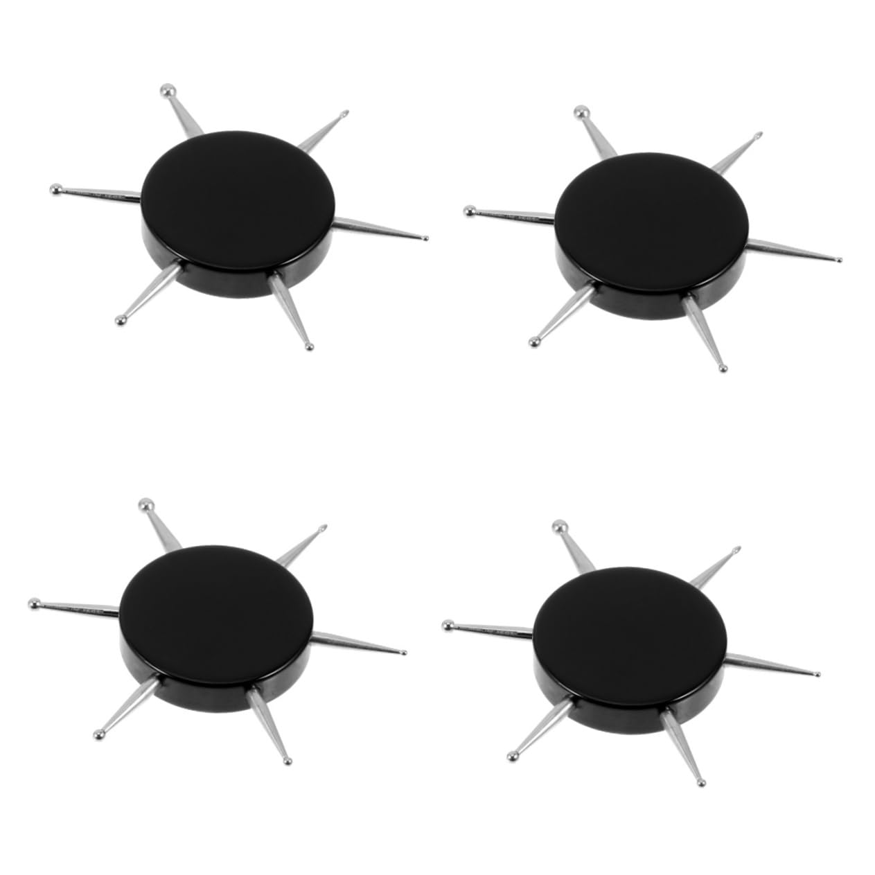 Outanaya 4pcs Circular Nail Dotting Tool for Nail Manicure and Pattern Tracing Multi-purpose Stylus Lightweight and Easy to Use