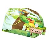 ✺TAMAÑO: El diámetro de la parte superior del sombrero es de 18 cm/7 pulgadas, y la correa se puede ajustar a voluntad. Tamaño estándar unisex para adultos y adolescentes con correas ajustables en la parte posterior para ponérselo y quitárselo fácilmente.