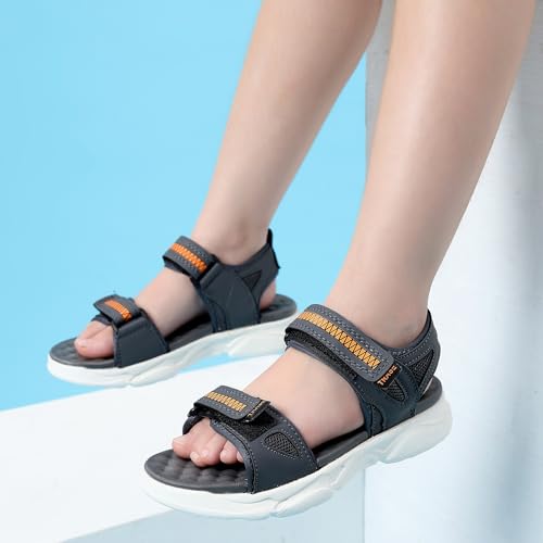 Image of TRASE Casual Sandals For Kids With Adjustable Straps | Flexible And Comfortable Kids Footwear | Trendy And Stylish Boys And Girls Sandals Ideal For Everyday Use