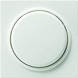 Schalterprogramm Gira 012740 Tastschalter Kreuz S-Color, reinweiß