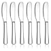 Migliori coltelli da burro HOMQUEN Coltello Burro in Acciaio Inossidabile, Coltello da Burro può Essere Utilizzato la Cucina Ristorante Festa, Gadget da Cucina, Set di 6 Pezzi