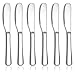 Migliori coltelli da burro HOMQUEN Coltello Burro in Acciaio Inossidabile, Coltello da Burro può Essere Utilizzato la Cucina Ristorante Festa, Gadget da Cucina, Set di 6 Pezzi
