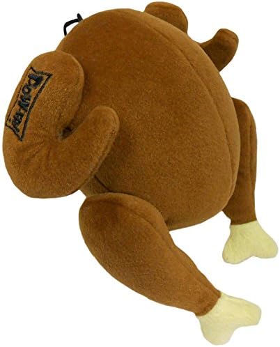 Lulubelles Power Plush Turkey Dog Toy - Small
