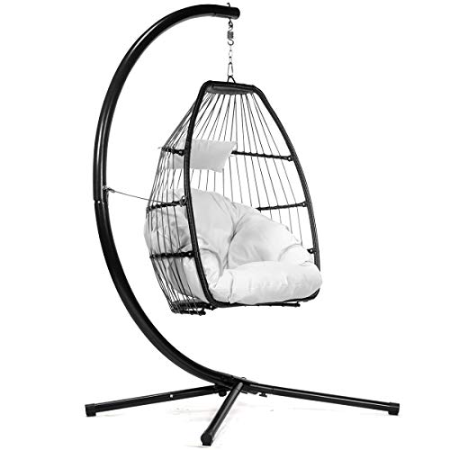 Barton Luxury Wicker Hanging Chair Swing Buy Online In Belize At Desertcart