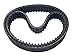Price comparison product image Gadgetool 2 Pack 324830-02 3M-177 Planer Drive Belt for Black & Decker 7696 Types 6-7, BD713, DeWALT KW715,KW713