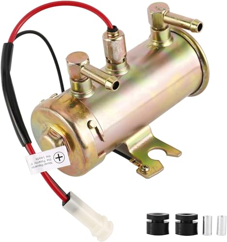MAIL MORE Universal Electric Fuel Pump - 12V Low Pressure for Petrol and Diesel, Injection HRF-27
