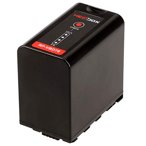 Batterie pour Panasonic VW-VBD78 7800mAh : Idéale pour longs tournages et reportages