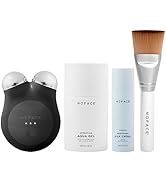 NUFACE | Kit de Inicio MINI+ | Dispositivo Portátil Microcorriente Facial + 2 Serum y Brocha | Do...