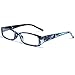 Produktbild VEVESMUNDO® Lesebrille Damen Herren Federscharnier Schildpatt Vintage Brille Augenoptik Sehhilfe Rechteckige Lesehilfe Schwarz Grün Blau Lila Gelb mit Sehstärke 10 15 20 25 30 35 40