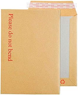 250PCS 324mm x 229mm A4 C4 Manilla Hard Board Backed Envelopes Please Do Not Bend Right Pack (Box Pack of 250)