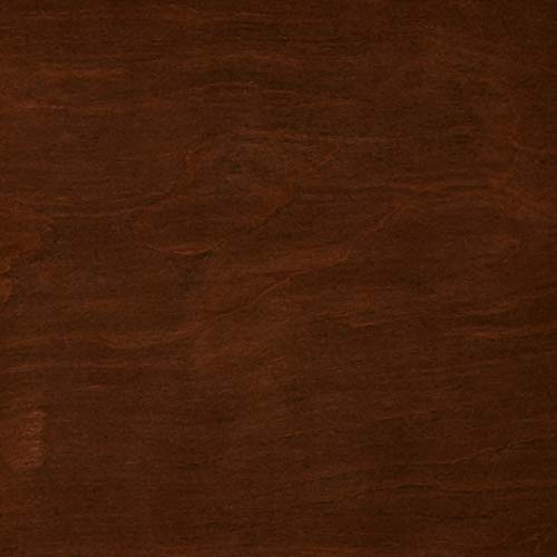 5-Shelf Corner Curio Cabinet Medium Brown and Clear - Thumbnail 6