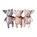 Ikea Kelgris 3 Little Pigs Soft Plush Toy Bundle