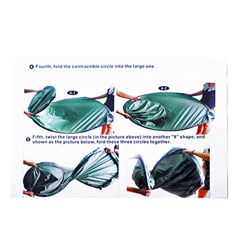 Ochine Privacy Camping Tent - Tienda de privacidad portátil para camping con ducha y vestidor - Refugio portátil para exteriores - Tienda para pesca y playa miniatura 5