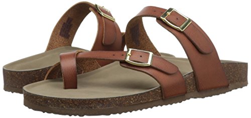 Madden Girl Women's Bryceee Toe Ring Sandal, Cognac Paris, 9 #TOP6