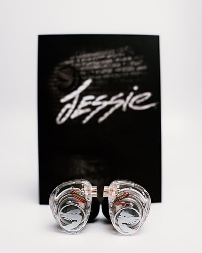 Image of Jessie Universal IEM in Ear Monitor Earbuds, Clear