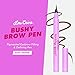 Lime Crime Bushy Brow Pen, Baby Brown (Cool Light Brown) - Thin Precision Eyebrow Pencils Define, Shape, Build, Fill In & Flick Up - Eyebrow Filler for Natural Looking Brows - Vegan & Cruelty-Free…