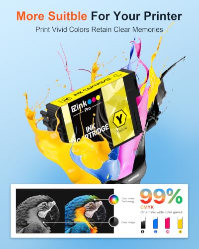 Image of Remanufactured Ink Replacement for Epson 212 Ink Cartridges for Epson 212XL