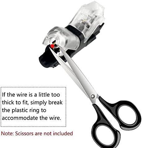WMYCONGCONG 15 PCS 1 Pin 1 Way Low Voltage Wire Connector Universal Compact Wire I Type Connectors No Wire-Stripping Required (I Type 1 Way)