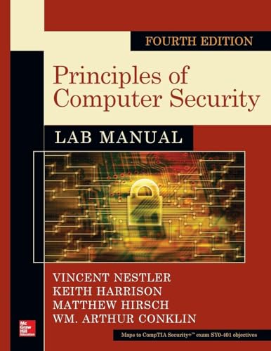 Principles of Computer Security Lab Manual, Fourth Edition