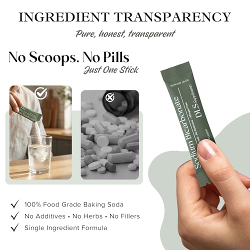 DLS Pure Sodium Bicarbonate Powder Sticks