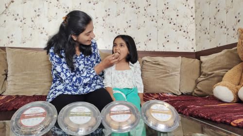 Image of Nourishing Delights Multi Millet Ladoo with Ghee & Jaggery, 200 g