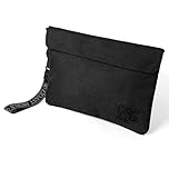 COAST ANGELS Large Carbon-Lined Bag – Odour Control Pouch for Gym, Travel, Toiletries and Everyday Essentials