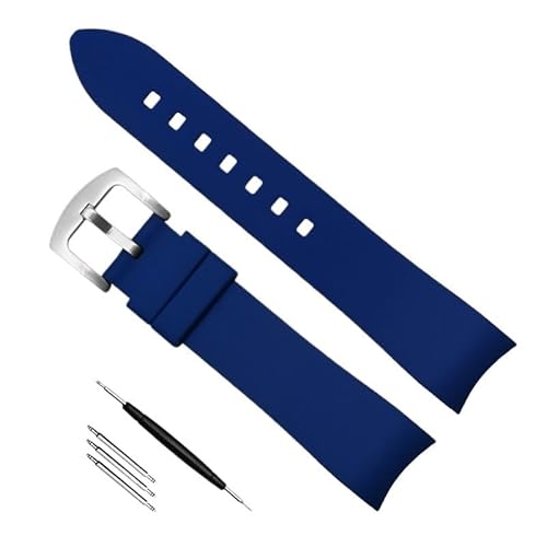 [dayeer] IKpJ[uGho[XgbvAeB\pEHb`XgbvuXbg(Blue silver buckle,23mm)