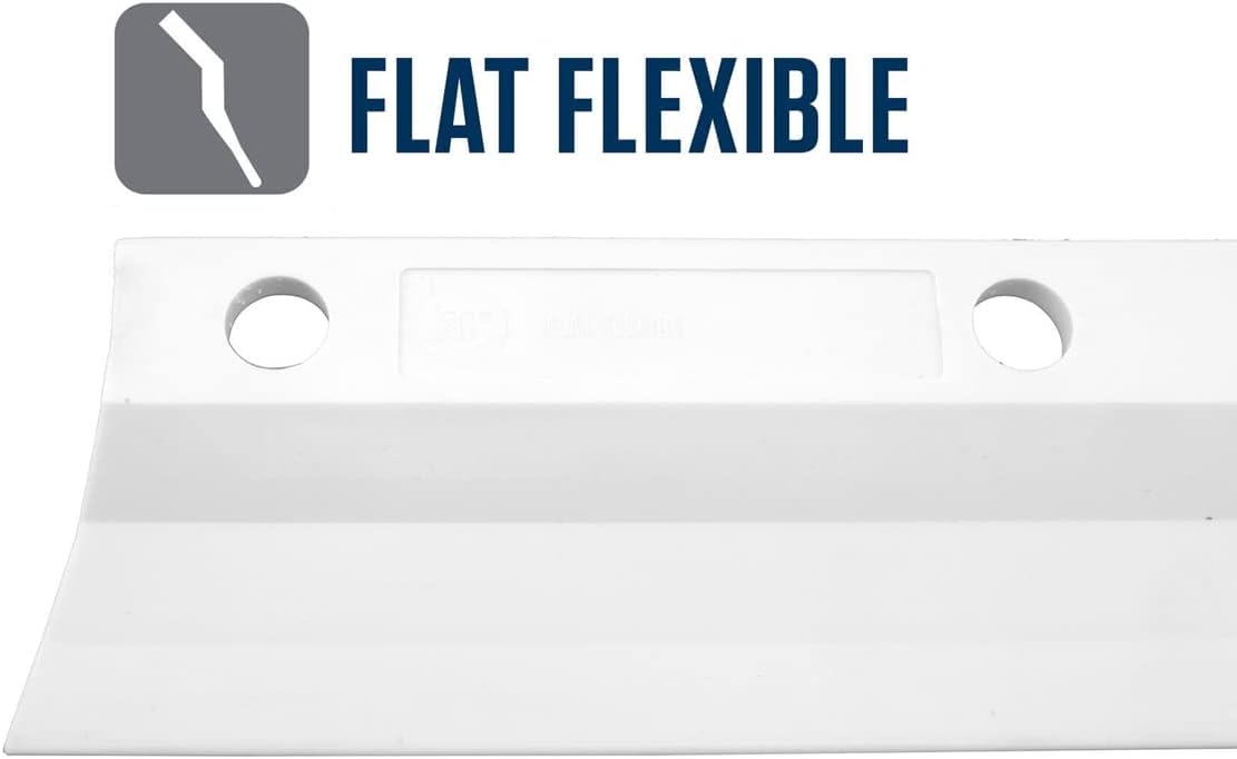 27" White Flat Flexible Blade Easy Squeegee