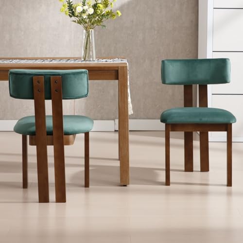 Stabilità: La sedia in legno può essere facilmente inserita nel retro del tavolo per risparmiare spazio, con un'elevata capacità di carico, un supporto stabile e pedane regolabili, adatte a una varietà di pavimenti.