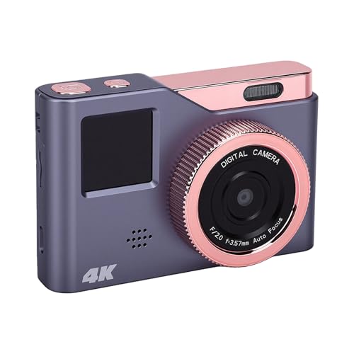 Appareil photo numérique 4K 48MP ASHATA avec double écran et zoom 8X