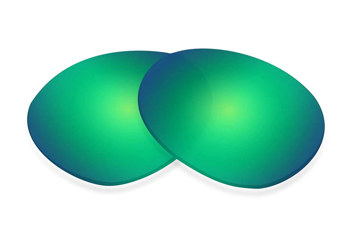 Sunglass Fix Replacement Sunglass Lenses Compatible for Tom Ford Bryan-02 TF590 51mm (Polarized SFx Ultra Green-Purple Mirror Pair)
