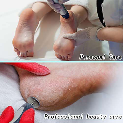 C12Rtive 100Pcs Replacement Sandpaper Discs & Stainless Steel Drill Bit Set,180Grit Replaceable Sanding Discs Refill For 25Mm Round Electric Foot File（#180Grit） #TOP6