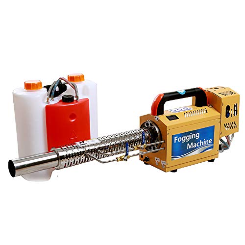 AeasyG Disinfection Fogging Machine,Mist Thermal Fogger Machine,Engine Gas Powered Backpack Sprayer Fogger Mist Blower Sprayer/Mist Blower with 2 L Tank Type 350