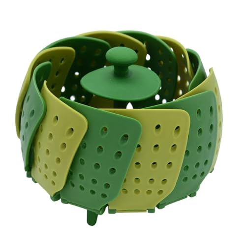 Cesta de vapor expandible – Cesta multifuncional para vaporera vegetales, utensilios de cocina para vaporizador, inserto de vapor, utensilio de cocina para alimentos y verduras