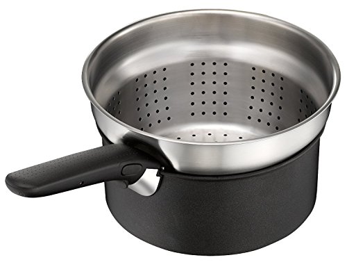 Miniatura 4 de Tefal Ingenio L9259704 Recipiente En Forma De Colador Para Cocer La Pasta, Acero Inoxidable, 20 Cm