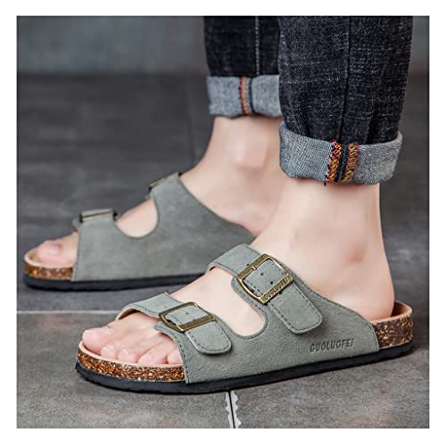 Sandales à glissière pour hommes ergonomiques au design soigné et durable