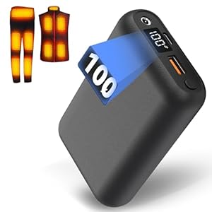 7, V 2A 20000mAh Akku Mit DC-Anschluss Für Heizweste Jacke Hose Beheizbare Unterwäsche Und Heizdecke – Ersatz Powerbank Für Beheizbare Kleidung