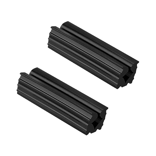 NAMOARLY 2 Pcs Golf Club Shaft Protectors Rubber Vise Clamp for Golf Shafts Grip Vice Clamps