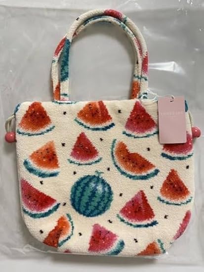 フェイラー スイカ ドット 巾着バッグ 新品未使用 フェイラー スイカドット 巾着バッグ スイカ型チャーム