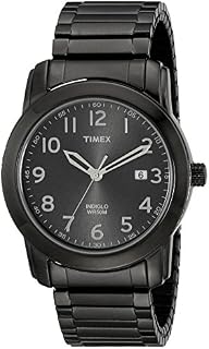Timex Men's T2P135 Highland Street Gray Stainless Steel Expansion Band Watch