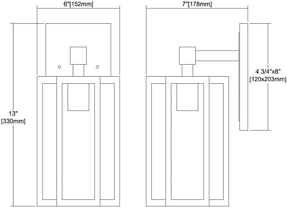 Elk Home Bianca 1-Light Outdoor Sconce