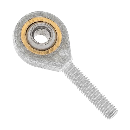 HALLMERS 5mm Bore M5 Male Right Hand Thread Rod End Bearing Metric Rose Joint - Heim Spherical Swivel Threaded Shaft Eye Hardware Steering Control Linkage