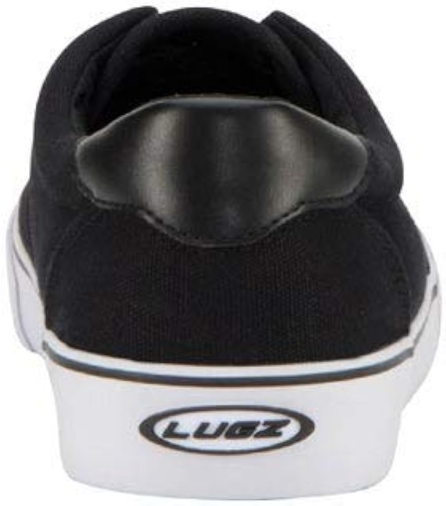 Lugz Men's Flip Sneaker 12 Black/White