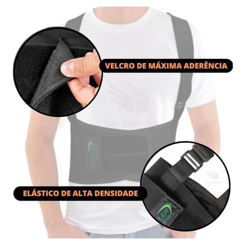 Cinta Ergonômica Reforçada Proteção Da Coluna Abdominal