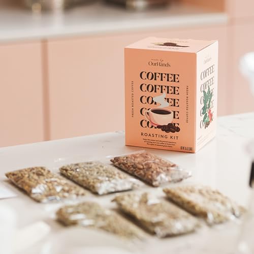 Coffee Roasting Kit by OurHands - Learn to Roast Green Coffee at Home with Your Oven - Includes 6 Varieties of Unroasted Beans and Detailed Instructions - Image 3