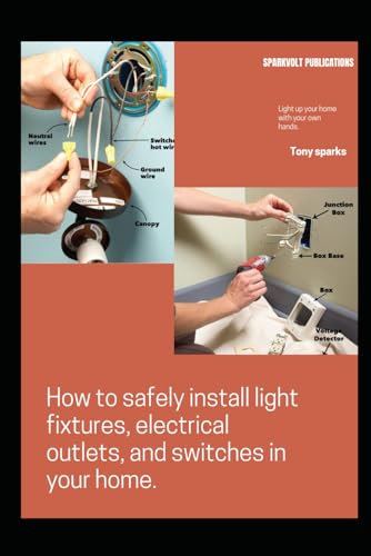 How to safely install light fixtures, electrical outlets, and switches