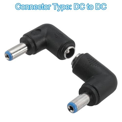 Adaptador de conector de alimentación DC PATIKIL 4 piezas miniatura 4