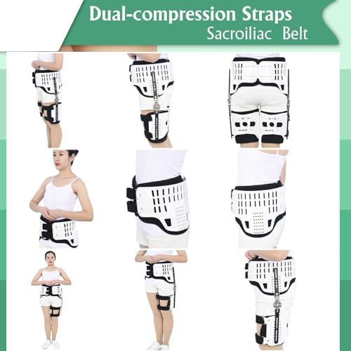 Faja de compresión ajustable para cadera con bisagra miniatura 7