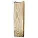 General LQQUART500 Quart Paper Liquor Bag, 35lb Kraft, Standard 4 1/4 x 2 1/2 x 16 (Case of 500)